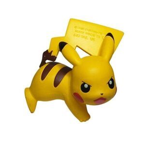 Tomy Pikachu Nintendo Battle Stance 2" Mini Figure Rare 2015 Pokemon HTF